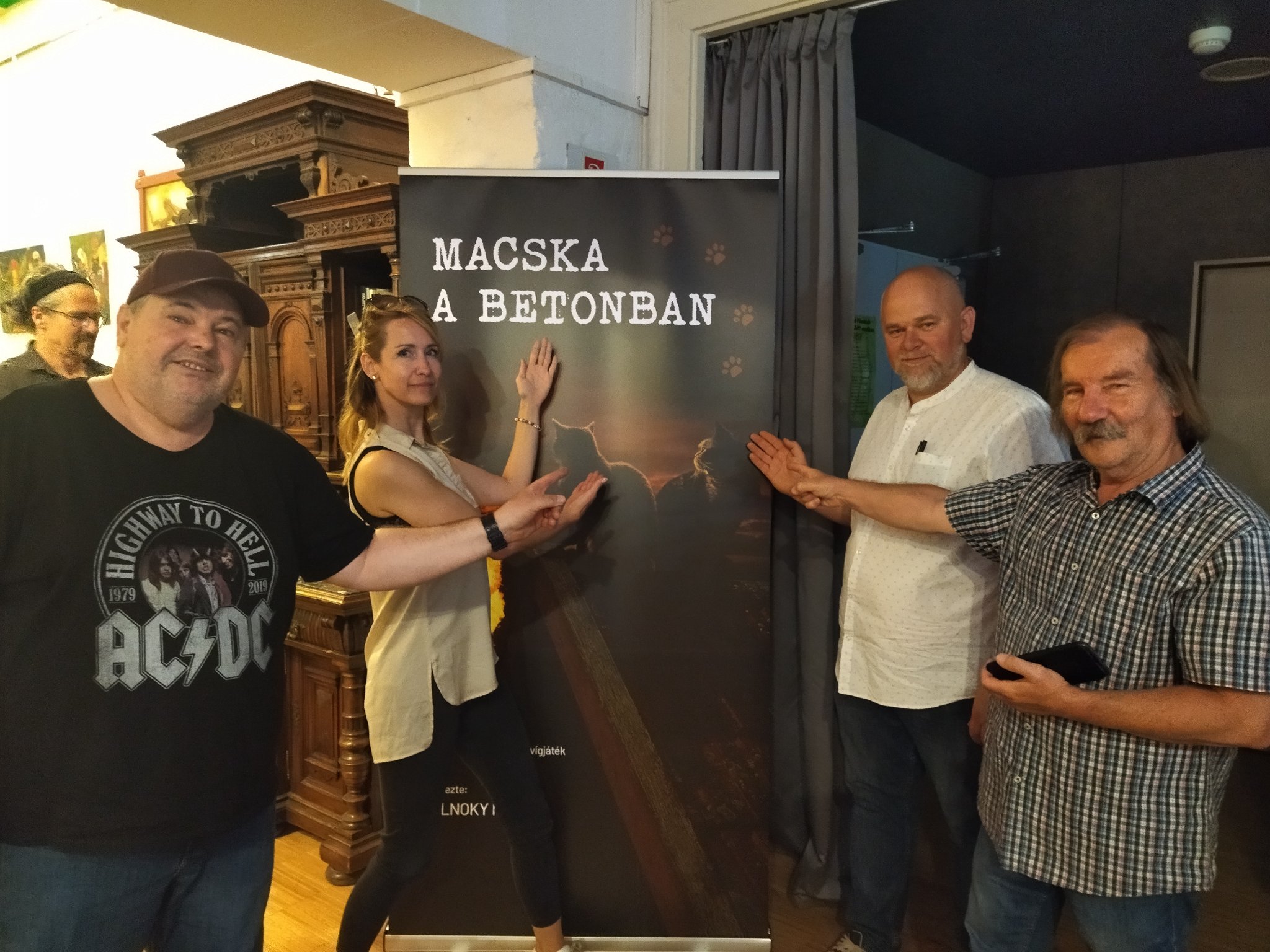 Macska a betonban vetítés galéria - 03